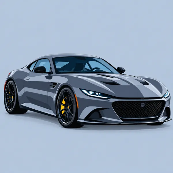 Car: Cut-out illustration
