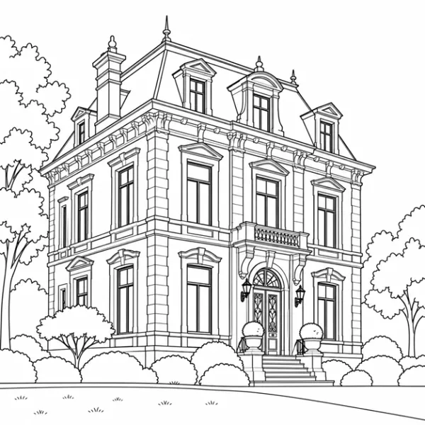 Building: Line drawing
